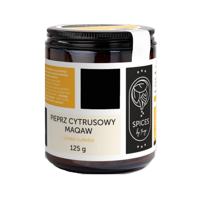 Pieprz cytrusowy Maqaw 125g Spices by Yango Litsea cubeba