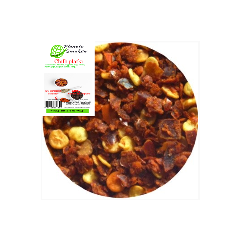 Chilli płatki 20g Planeta Smaków