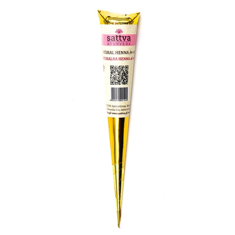 Henna naturalna do tatuażu 30g Sattva Ayurveda