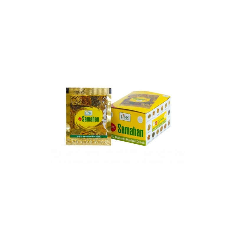 Samahan herbatka ajurwedyjska 25 szt. w opakowaniu Link Natural Vishnukranthi Siritekku Venivel Ginger Vasaka