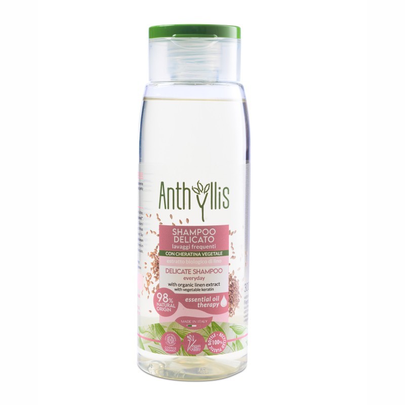 Szampon do częstego mycia włosów z keratyną i ekstraktem lnu 300ml Anthyllis Pierpaoli