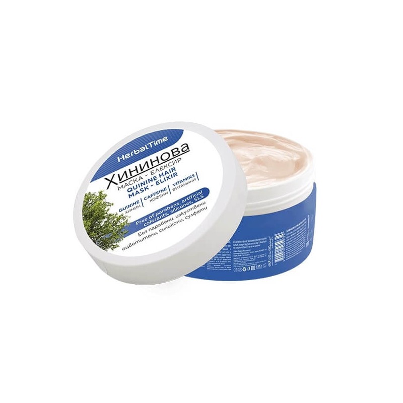 Maska chininowa do włosów 200ml Herbal Time