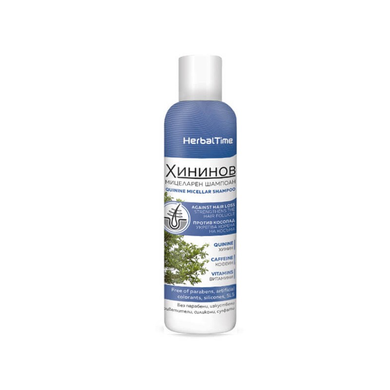 Szampon micelarny z chininą 200ml Herbal Time