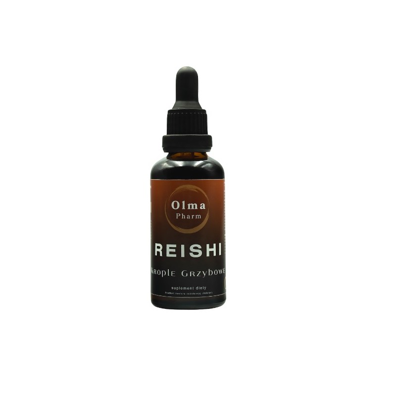 Reishi - krople grzybowe 50ml Olma PharmLakownica żółtawa Ganoderma Lucidum