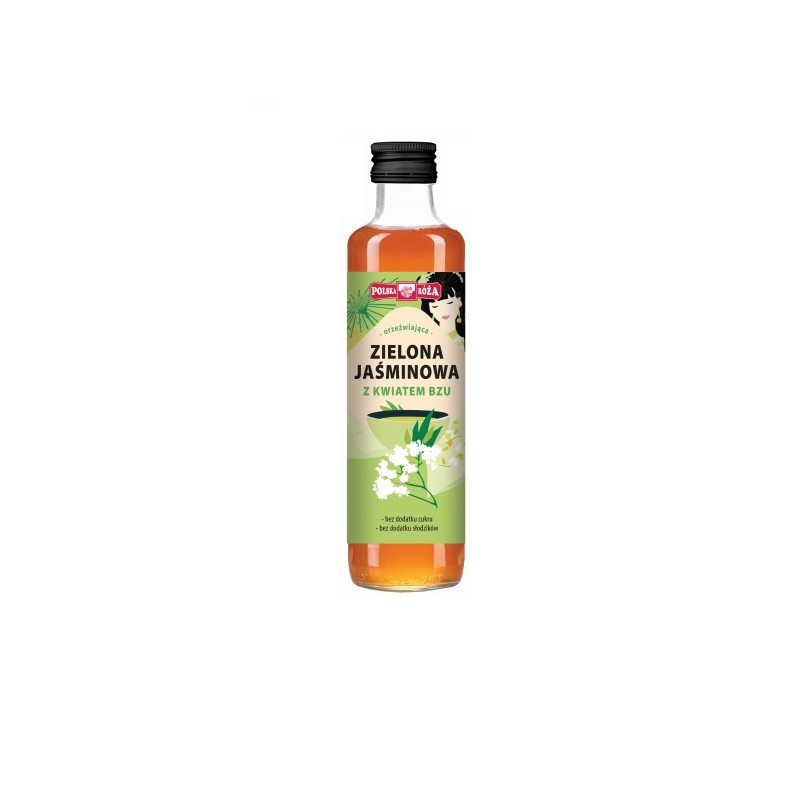 Herbata zielona jaśminowa z kwiatem bzu 250 ml Polska Róża
