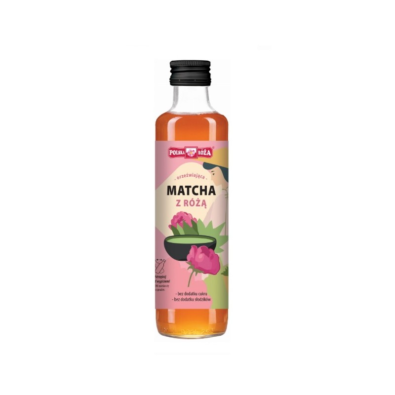 Herbata Matcha z różą 250ml Polska Róża