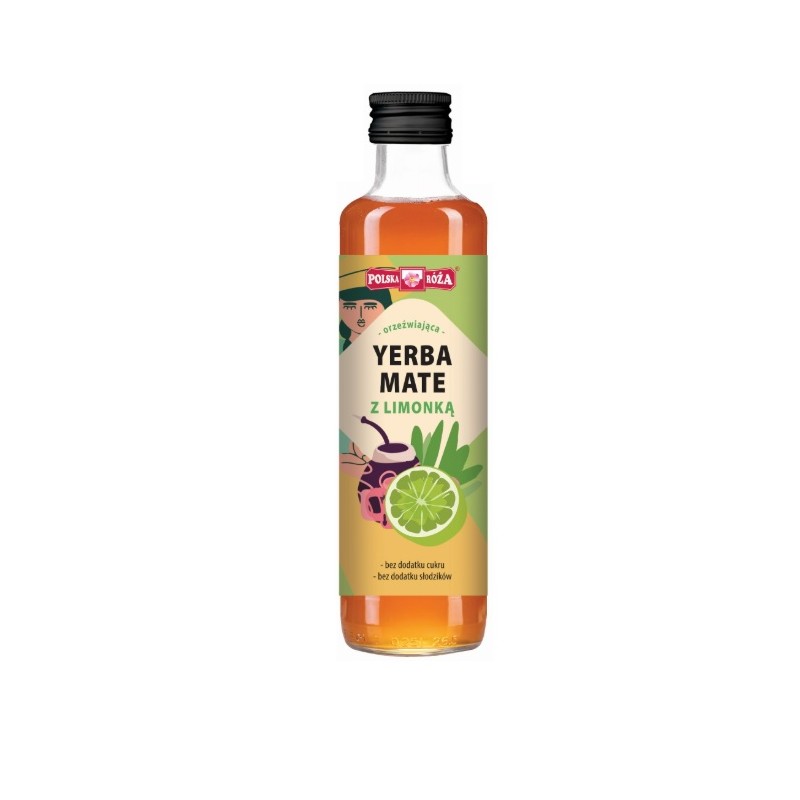 Herbata Yerba Mate z limonką 250 ml Polska Róża