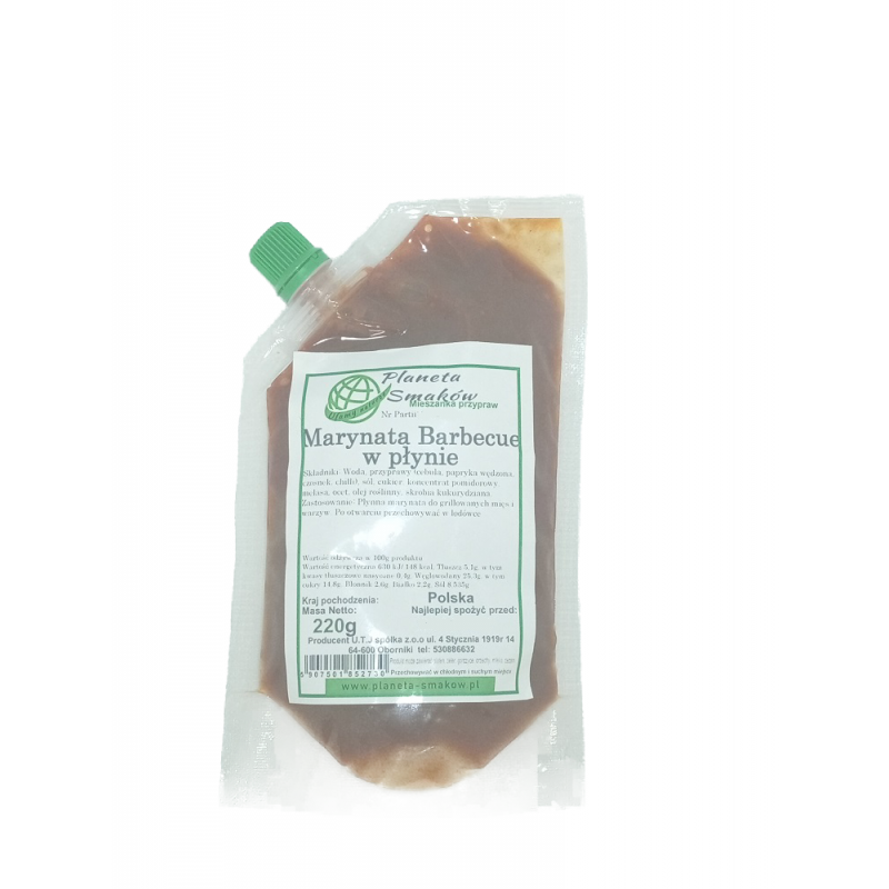 Marynata Barbecue w płynie 220 g Planeta Smaków
