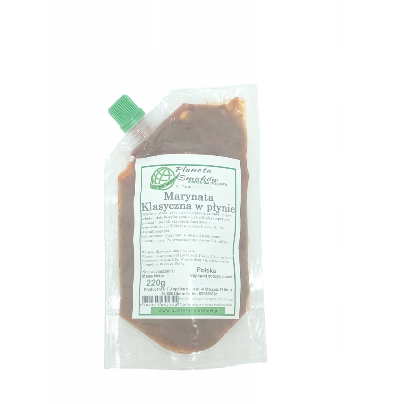 Marynata Klasyczna w płynie 220 g Planeta Smaków