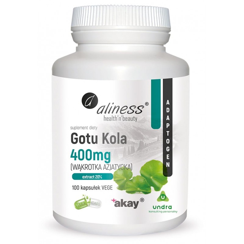 Gotu Kola 400mg 100 kapsułek