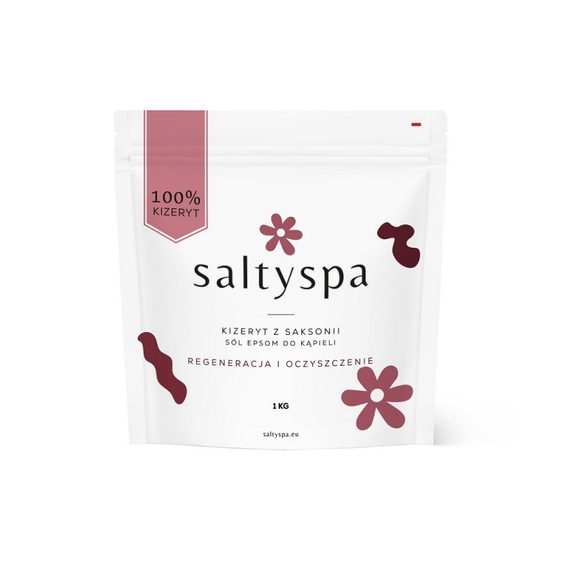 salty spa Kizeryt z Saksonii – Sól Epsom do kąpieli siarczan magnezu Magnesium Sulfate