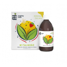 Zdrowy Zielarz - Witalność - 500ml Healthy Herb kłącze ostryżu długiego imbir malina bulwa buraka
