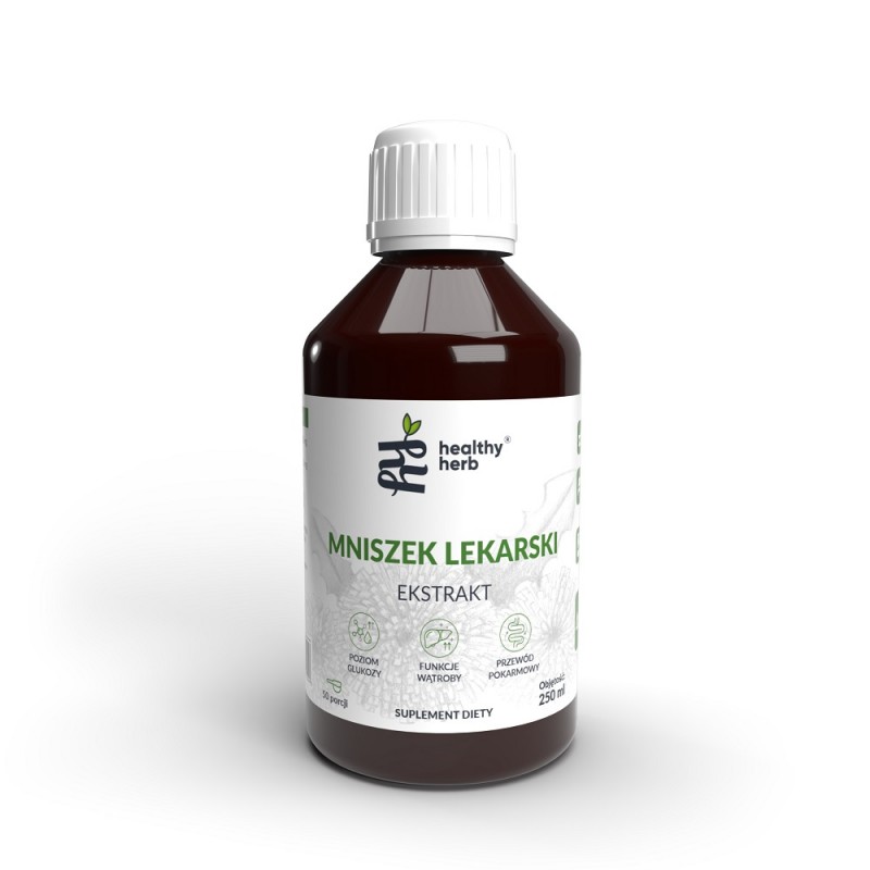 Mniszek lekarski 250 ml Healthy Herb  sok z maliny NFC Rubus idaeus ekstrakt z korzenia mniszka lekarskiego Taraxacum officinale