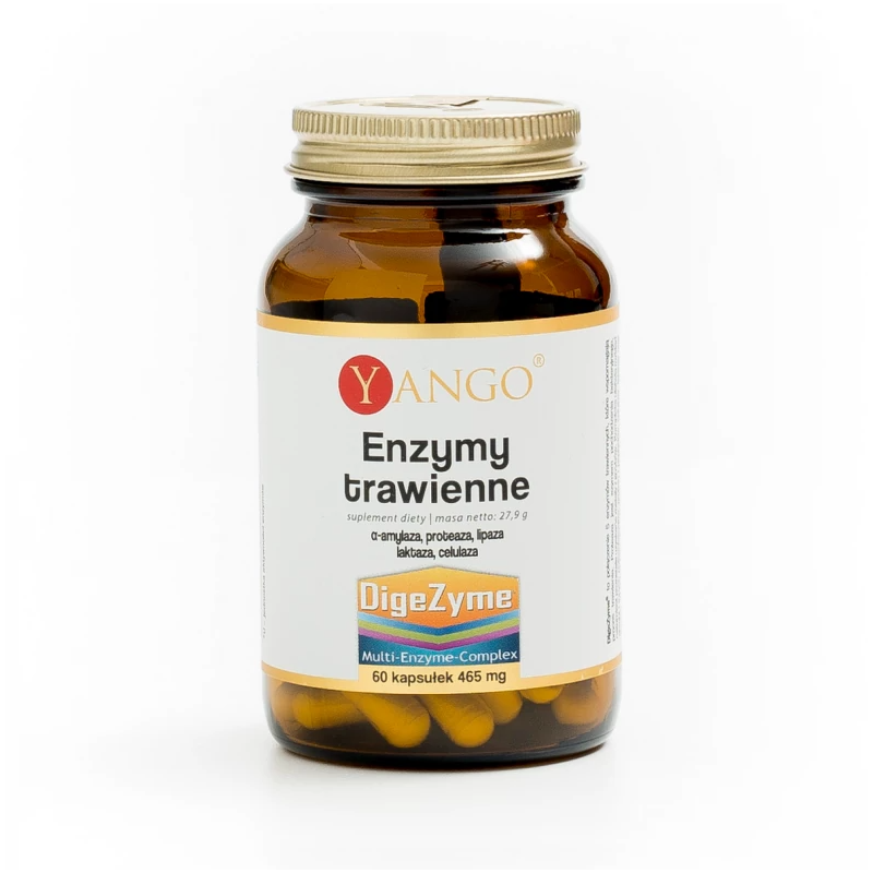 Enzymy trawienne 60 kapsułek Yango