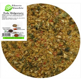 Zioła Małgorzaty 50g Planeta Smaków marchew czosnek pietruszka kminek kolendra cebula tymianek cząber