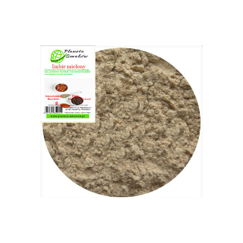 Imbir mielony 40g Planeta Smaków