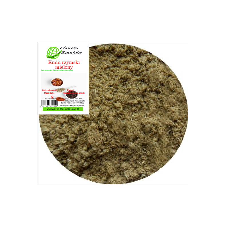 Kmin rzymski mielony 40g Planeta Smaków