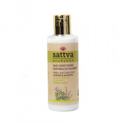 Odżywka ziołowa do włosów Jaśmin i Aloes 210ml Sattva Ayurveda