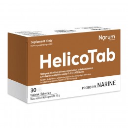 Narum HelicoTab 30 tabl. Narine Lactobacillus acidophilus szczep Er-2 317/402 metabolity bakterii Lactobacterium mazuni Karine 2