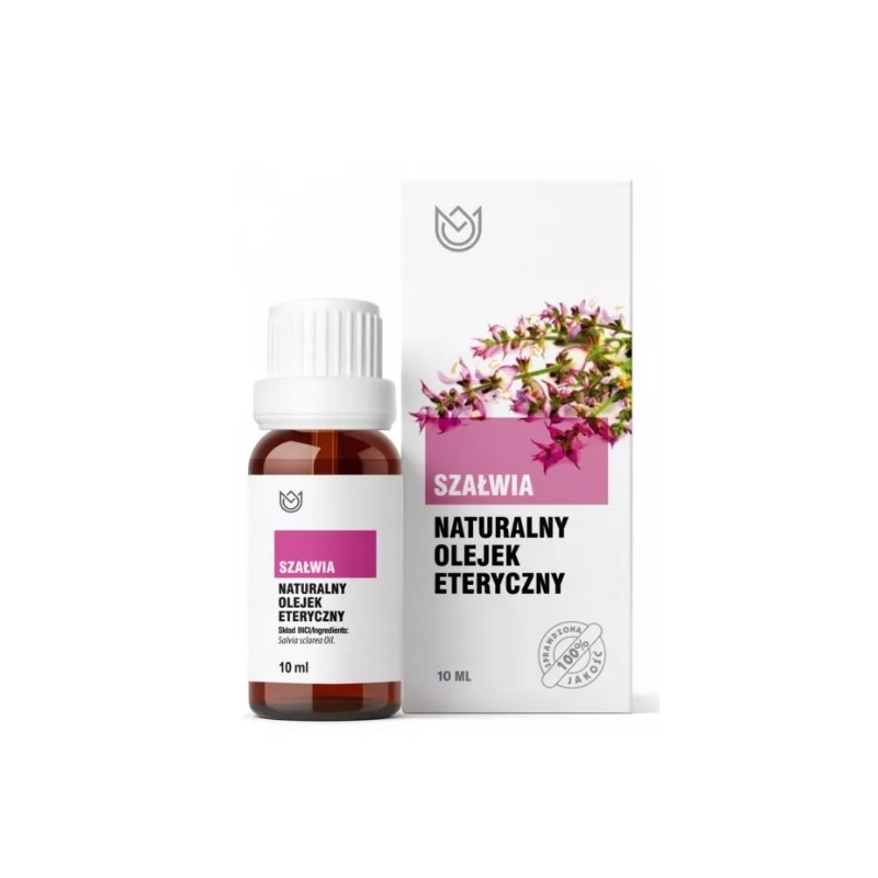 Olejek eteryczny szałwiowy 10ml Naturalne Aromaty szałwia