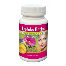 Detoks Herbs - oczyszczanie organizmu - 60 kaps. Inwent Herbs czystek nasiona kozieradki ziele fiołka trójbarwnego