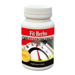 Fit Herbs - zgrabna sylwetka - 60 kaps. Inwent Herbs nasiona babki jajowatej nasiona kozieradki korzeń cykorii