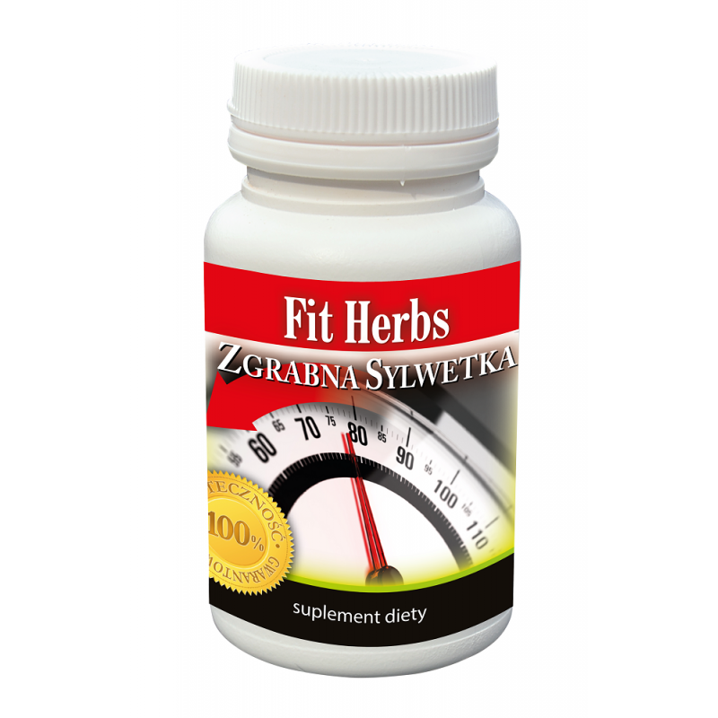 Fit Herbs - zgrabna sylwetka - 60 kaps. Inwent Herbs nasiona babki jajowatej nasiona kozieradki korzeń cykorii
