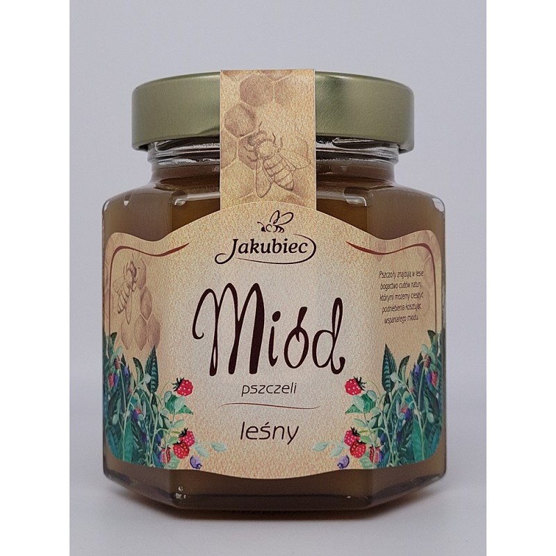 Miód leśny 400 g Jakubiec miód nektarowy