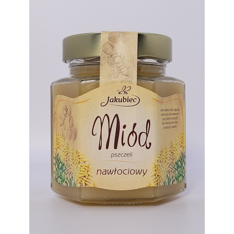 Miód nawłociowy 400 g Jakubiec miód nektarowy