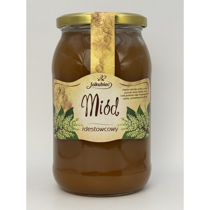 Miód rdestowcowy 1200 g Jakubiec miód nektarowy