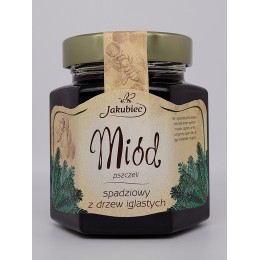 Miód spadziowy z drzew iglastych 400 g Jakubiec