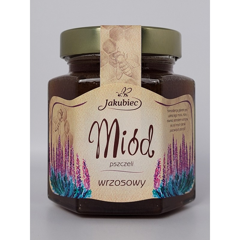 Miód wrzosowy 400 g Jakubiec miód nektarowy