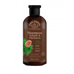 Szampon do włosów nadający objętość i siłę z cedrem 500 ml Herbal Traditions