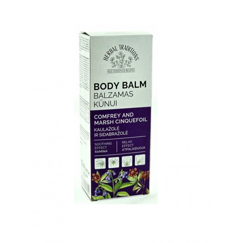 Balsam do ciała z żywokostem 75 ml Herbal Traditions siedmiopalecznik masło shea