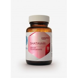 Shatavari 90 kaps. Hepatica Suplement diety dla kobiet wyciąg Asparagus racemosus Szparag lekarski saponiny