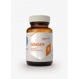 Ginger 90 kapsułek Imbir standaryzowany ekstrakt z Imbiru 