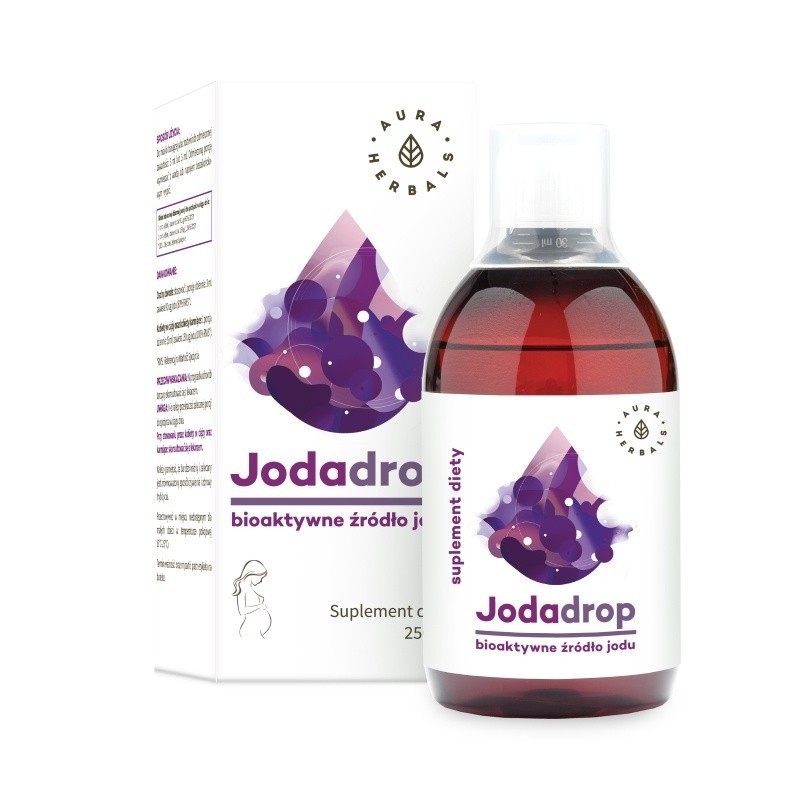 JodaDrop 250 ml bioaktywne źródło jodu jodek potasu jodek sodu jodan potasu jodan sodu