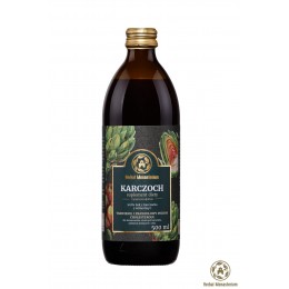 Naturalny sok z karczocha 500ml Herbal Monasterium 