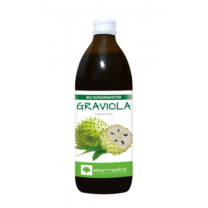 Sok Graviola - 500ml układ odpornościowy witamina C  kwas L - askorbinowy