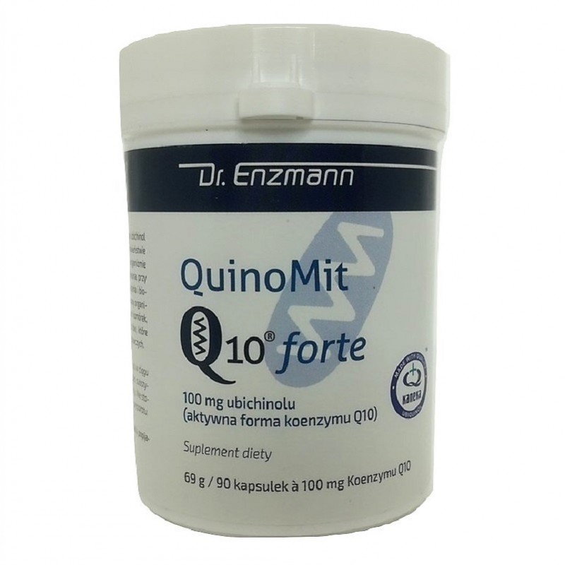 QuinoMit Q10 FORTE 90 kapsułek ubichinol koenzym Q10 Mito Pharma